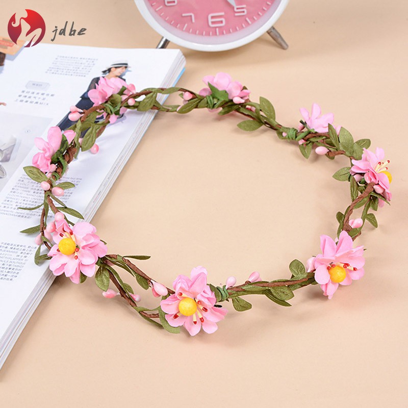 flower wreath headband