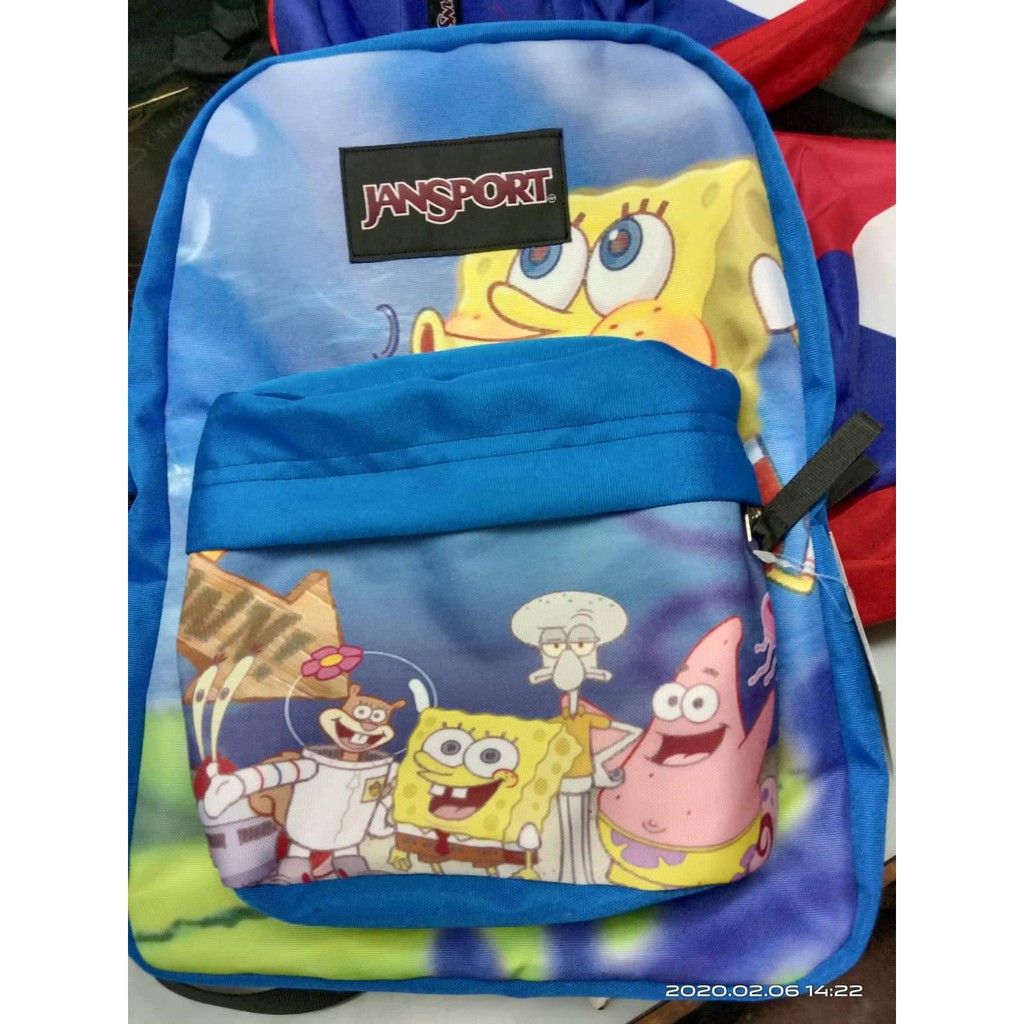 spongebob jansport backpack
