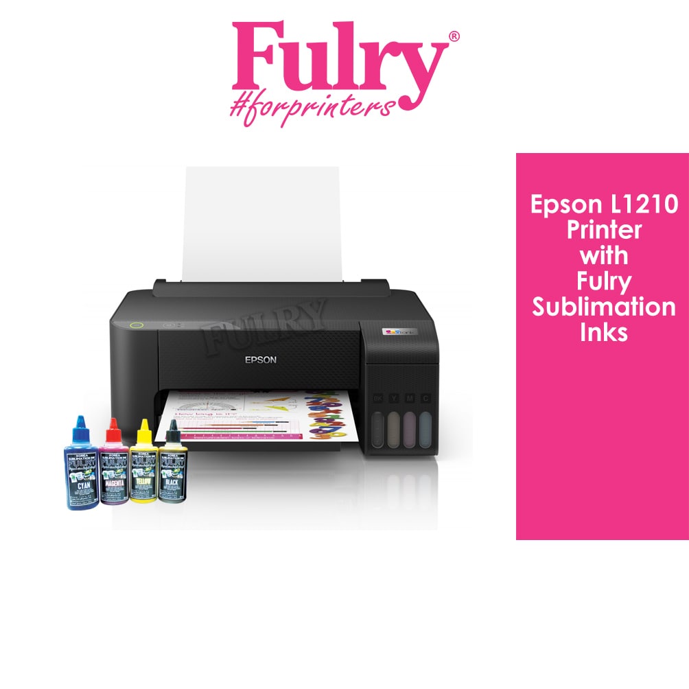 Fulry Epson L1210 Printer with Fulry Sublimation Inks Shopee Philippines