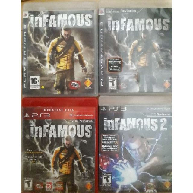 infamous 1 and 2
