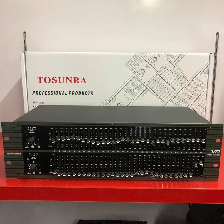 DBX 1231 2-Kanal 31-Band Equalizer - Professionelle Produktbild-Vorschau 5