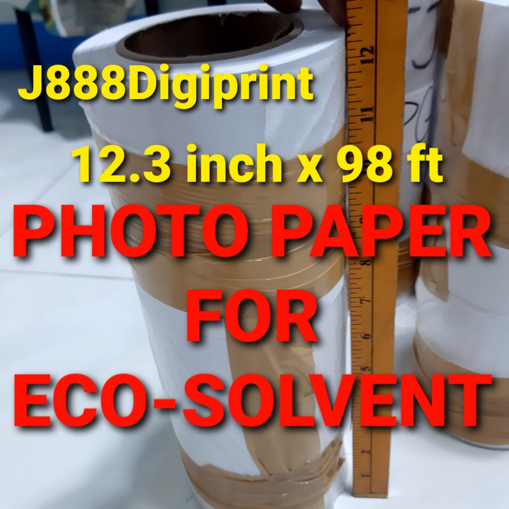 Printable Photo Paper for ecosolvent EpsonL1300 Ecosolvent Shopee