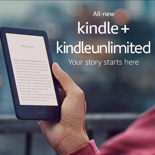 Cod Available All New Amazon Kindle 19 Black White Wi Fi 4gb Shopee Philippines
