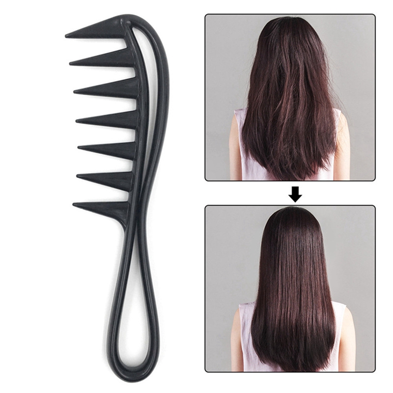 Ladies Fluffy Hair Comb Hairdressing Wavy Long Curly Hair Shopee Philippines