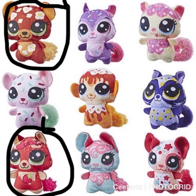 littlest pet shop juicy pets plush