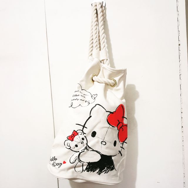 hello kitty drawstring backpack