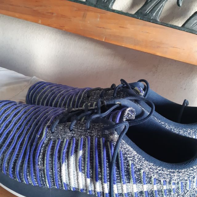 nike roshe 2 flyknit blue