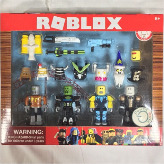 4 Action Figure Pack Roblox Robot Riot Mix Match - buy roblox robot riot mix match set playsets and