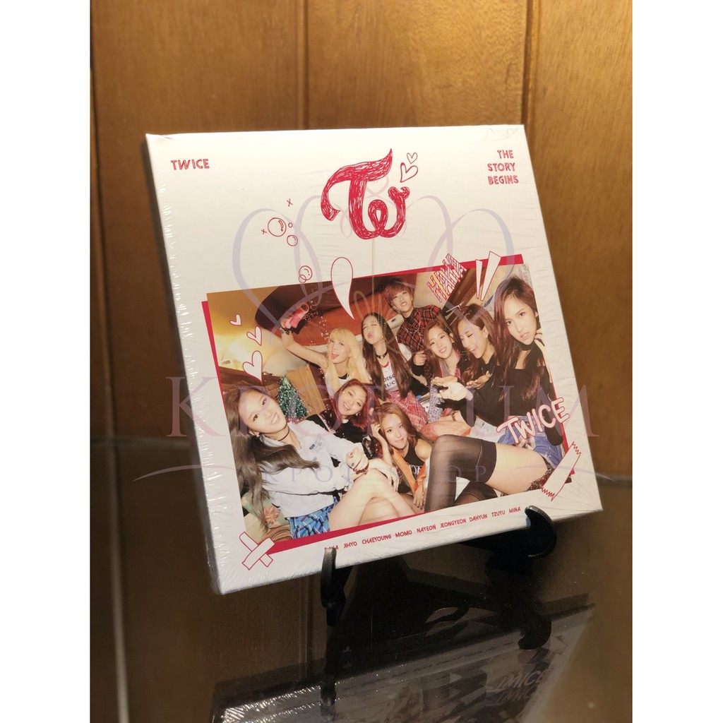 On Hand Sealed Twice Album Story Begins Shopee Philippines