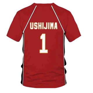 2022 New Men's T-shirt 2022 New Haikyuu T Shirt Short Sleeve Japan National Team Uniform Tops Jpn Cosplay Costume Kageyama Tee Sweatshirt Jersey Shirt #7