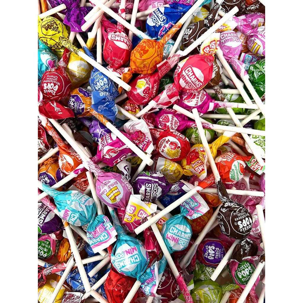 Charms Mini Lollipops Assorted Flavors usa Candy Shopee Philippines