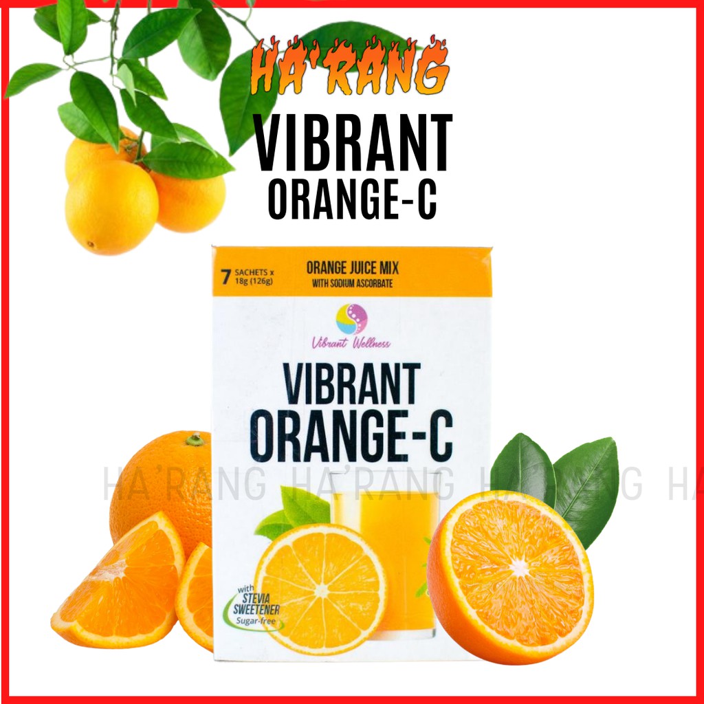 VIBRANT ORANGE-C 100% Authentic Vitamin C Juice Immuno Boosting Drink 1 ...