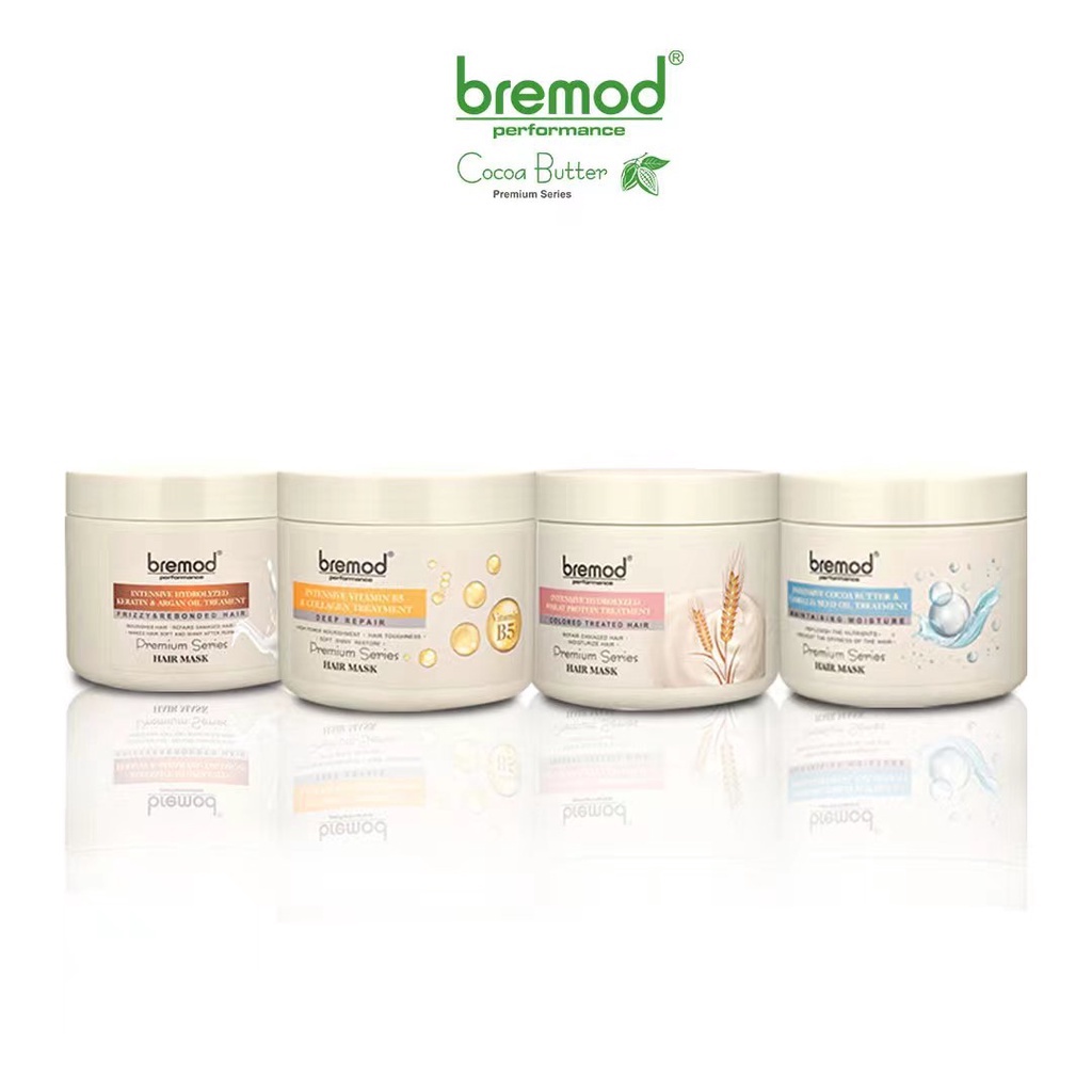 Bremod Premium Series Intensive Cocoa Butter Hair Repair Treatment Hair ...