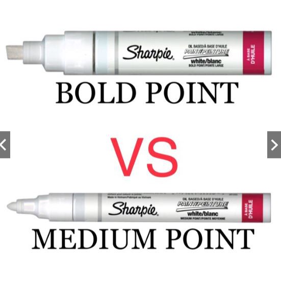 white sharpie for boost