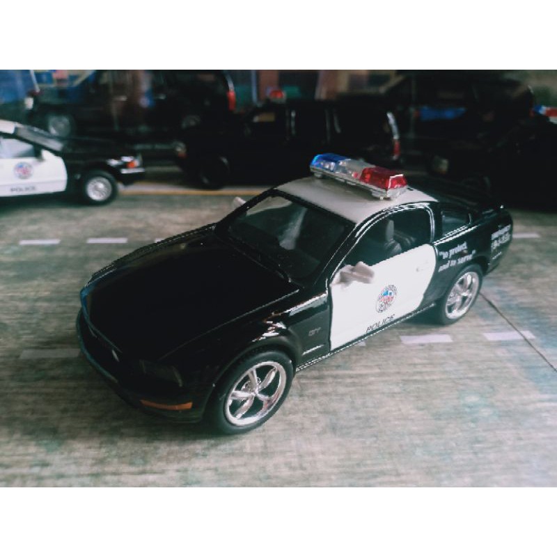 Kinsmart 1/43 Toy Ford Mustang Police Car Diecast Loose 911 Shopee