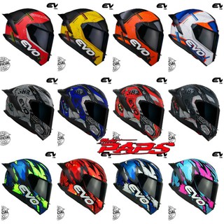 Evo Helmet Gt Pro Mono Color Wraith Shopee Philippines