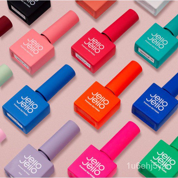 [Authentic][JELLO JELLO] JELLO Tone and Tone Nail Polish Gel 33 Colors