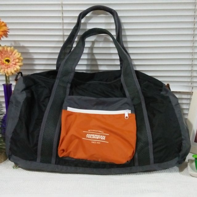 american tourister foldable duffle bag