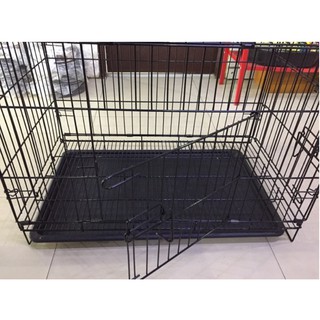 XL，Large pet cage，Black pet cage collapsible dog / cat / chicken / rabbit cage #5