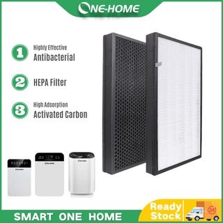 ONE HOME Replacement HEPA Filter of Air Purifier Indoor Sterilization HEPA+Carbon Filter