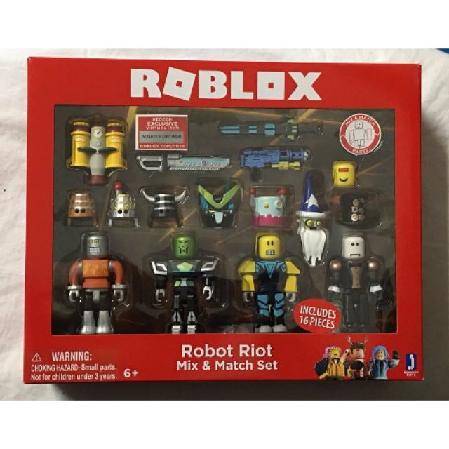 Roblox Robot Riot Mix Match Set Shopee Philippines - buy roblox robot riot mix match set playsets and