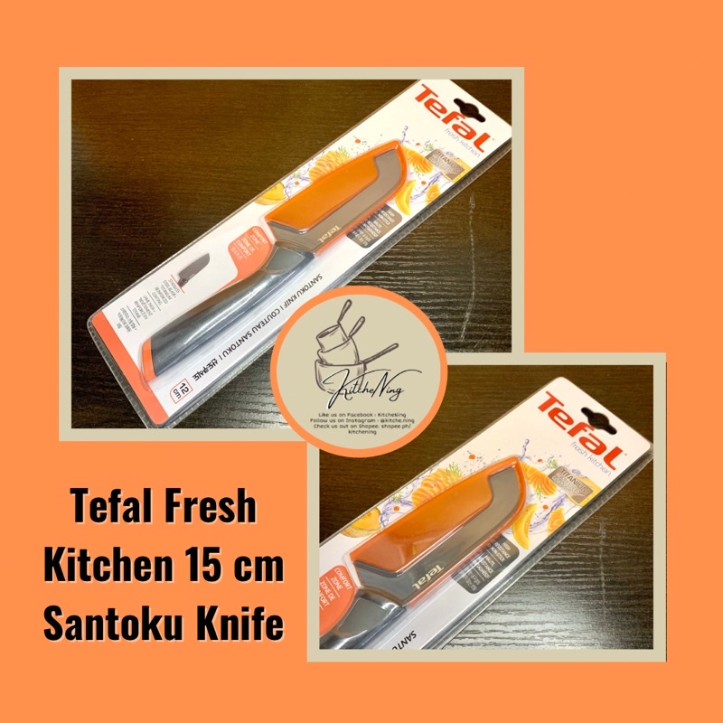 Tefal Fresh Kitchen 12 cm Santoku Knife Shopee Philippines