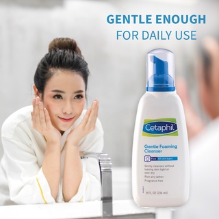 Cetaphil Gentle Foaming Cleanser 236ml [For Oily and Sensitive Skin / Hypoallergenic Facial Wash] #5