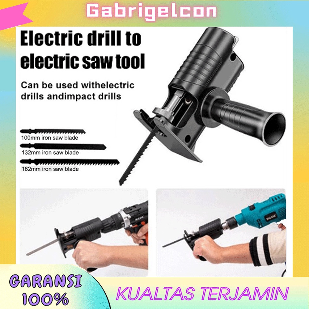 MESIN Drill Adapter To Saw Chainsaw Reciprocating Jigsaw Adapter