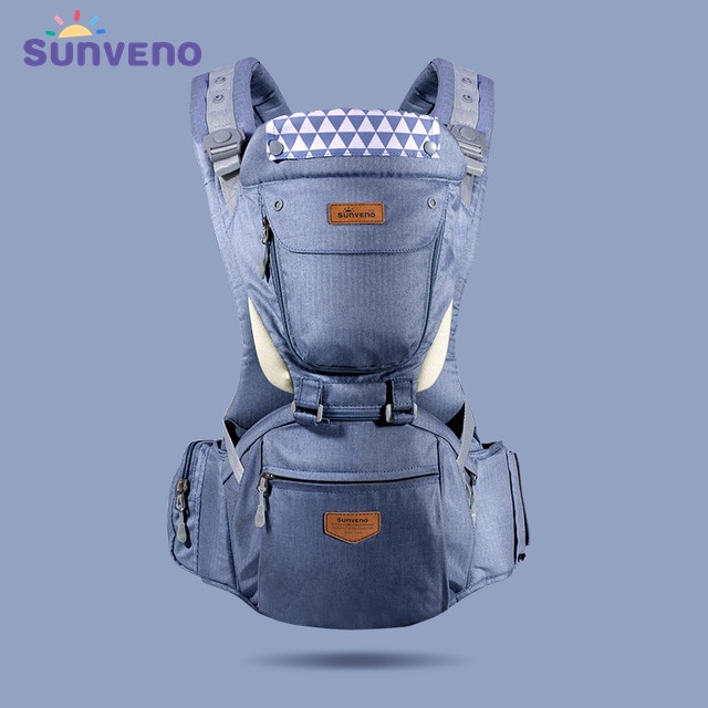 SUNVENO Ergonomic Multifunctional Baby Carrier Infant Hipseat