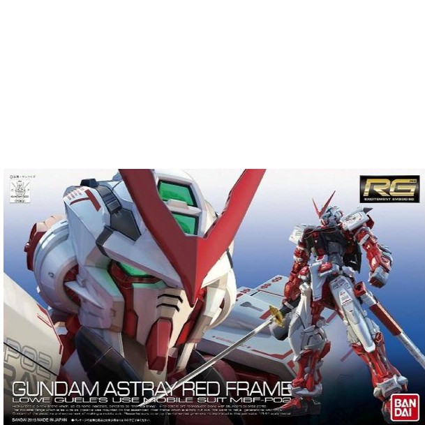 Gundam Rg Model Kit Gundam Astray Red Frame Shopee Philippines