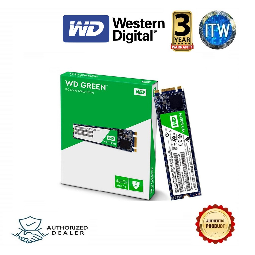 chef Estimate a few Western Digital WD Green 480GB 3D NAND M.2 SATA 6Gb/s Internal SSD  (WDS480G1G0B) | Shopee Philippines