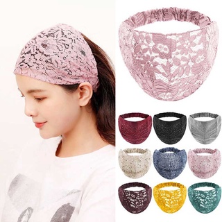 ◕﹍Wide Headband Elastic Bandana turban hair band Women Yoga Sports Fitness Paillette Hairbands #2
