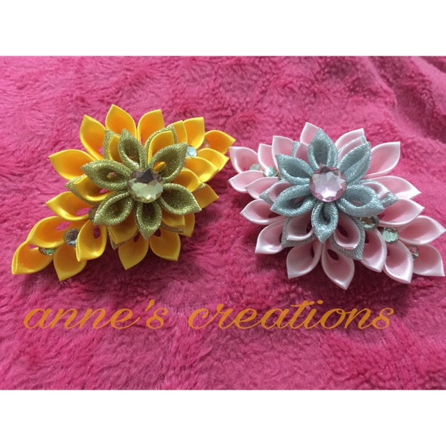 Kanzashi Flower Headband Shopee Philippines