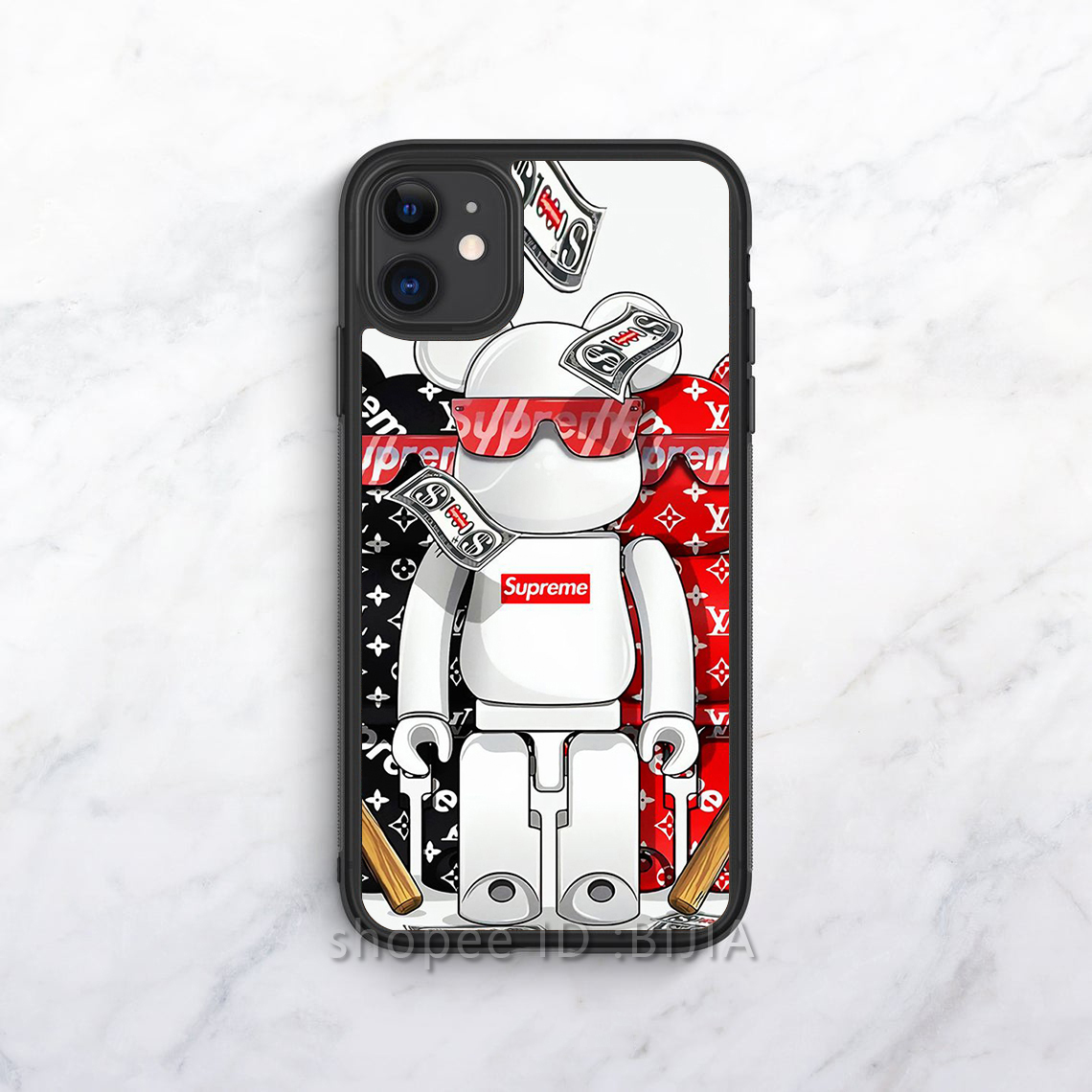 Supreme Bearbrick Iphone Case For Iphone 12 Mini Iphone 12 12 Pro Max Case Iphone 11 Phone Case High Quality Mobile Phone Case Fashion Tempered Glass Case Shopee Philippines