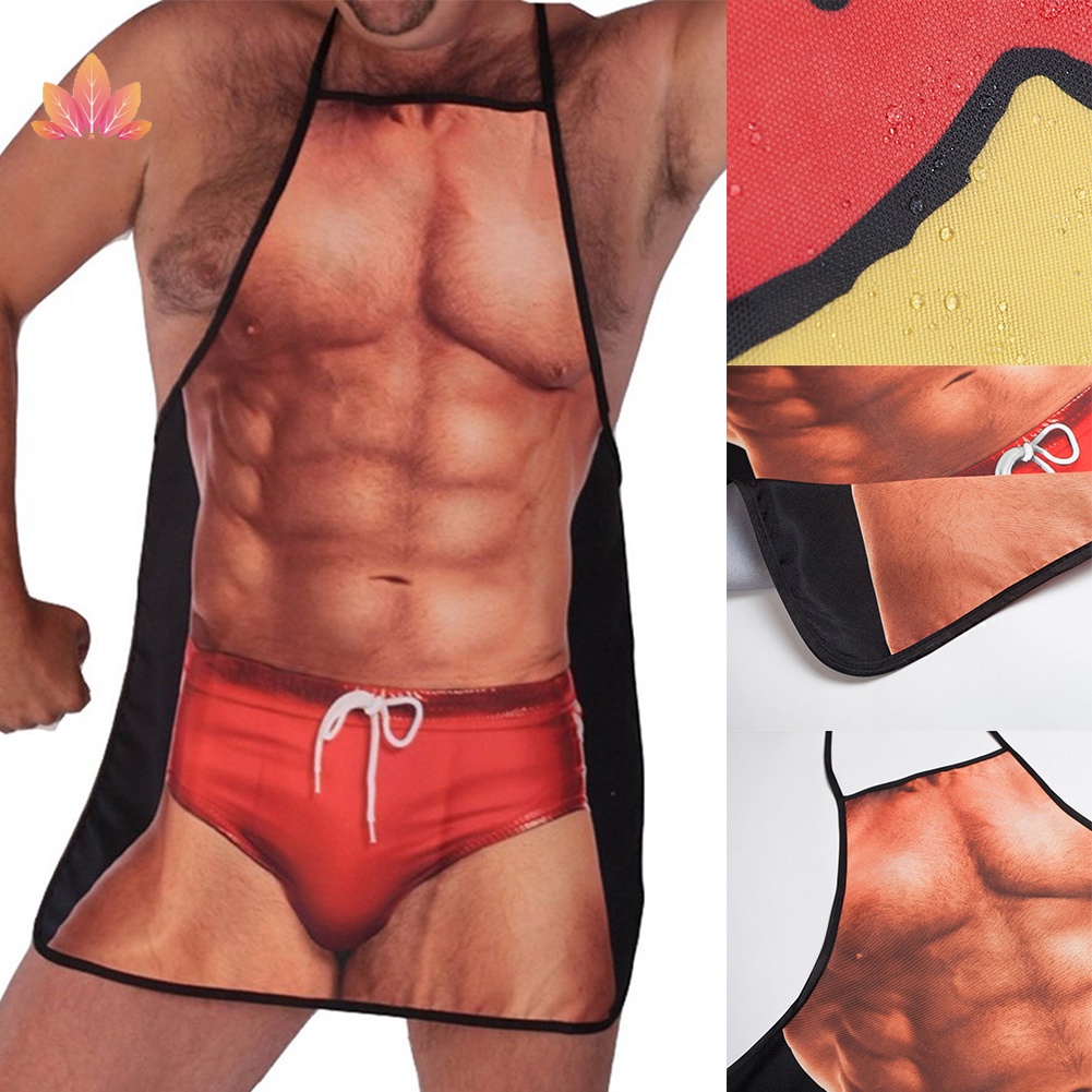 Tirain Sexy Apron Novelty Muscle Man Kitchen Cooking Grilling Apron Funny  Creative Thanksgiving Christmas Gift for Men Boyfriend (Man Body  Pattern)/JP3 | Shopee Philippines