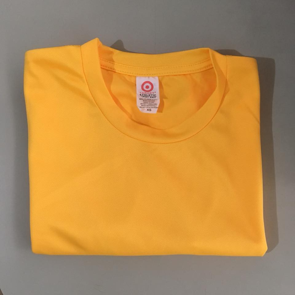 Target Drifit Round Neck T-shirt (Gold) | Shopee Philippines