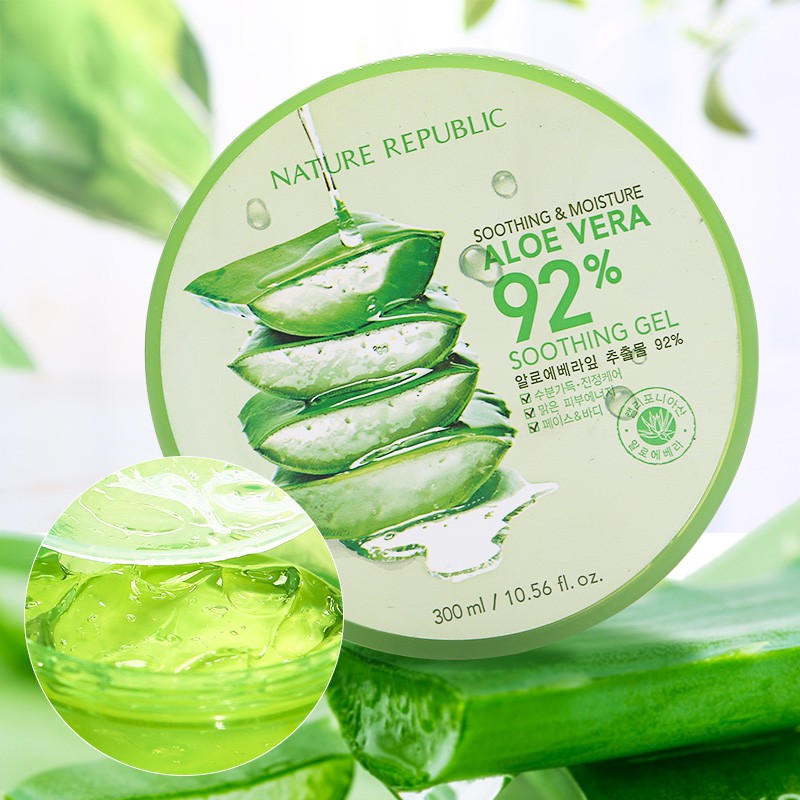 Authentic Nature Republic Aloe Vera 92 Soothing Gel 300ml