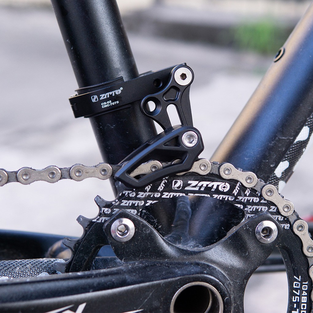 Carbon fiber road bicycle anti-chain stabilizer chain guide anti-drop devicUTfi 