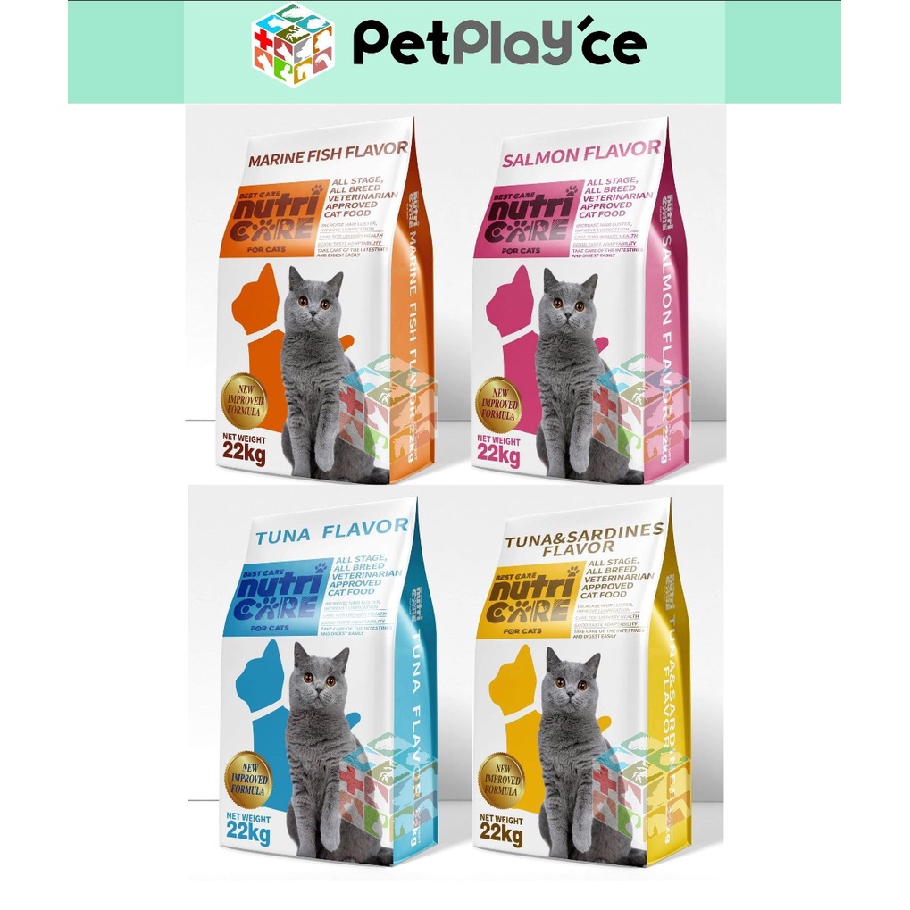 Nutricare Cat Food for All Life Stages 22kg Nutri Care Big Shopee