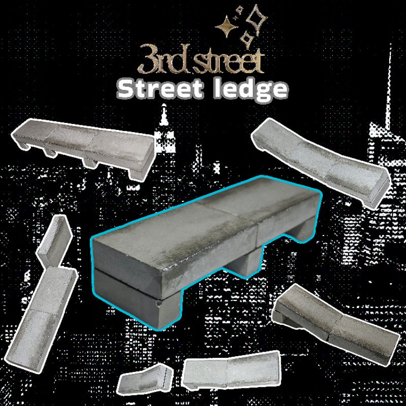 Fingerboard concrete ledge by 3rdstreet ramps. Shopee Philippines