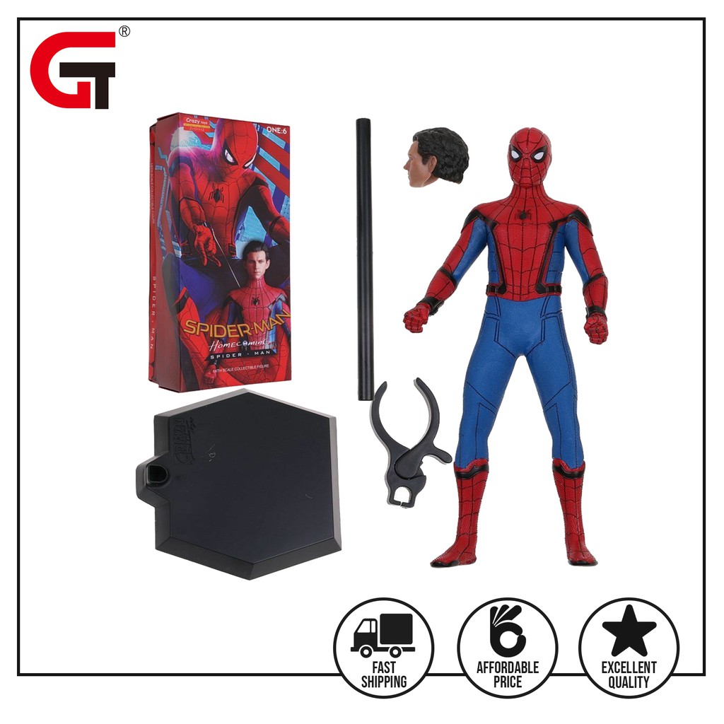 spider man homecoming crazy toys