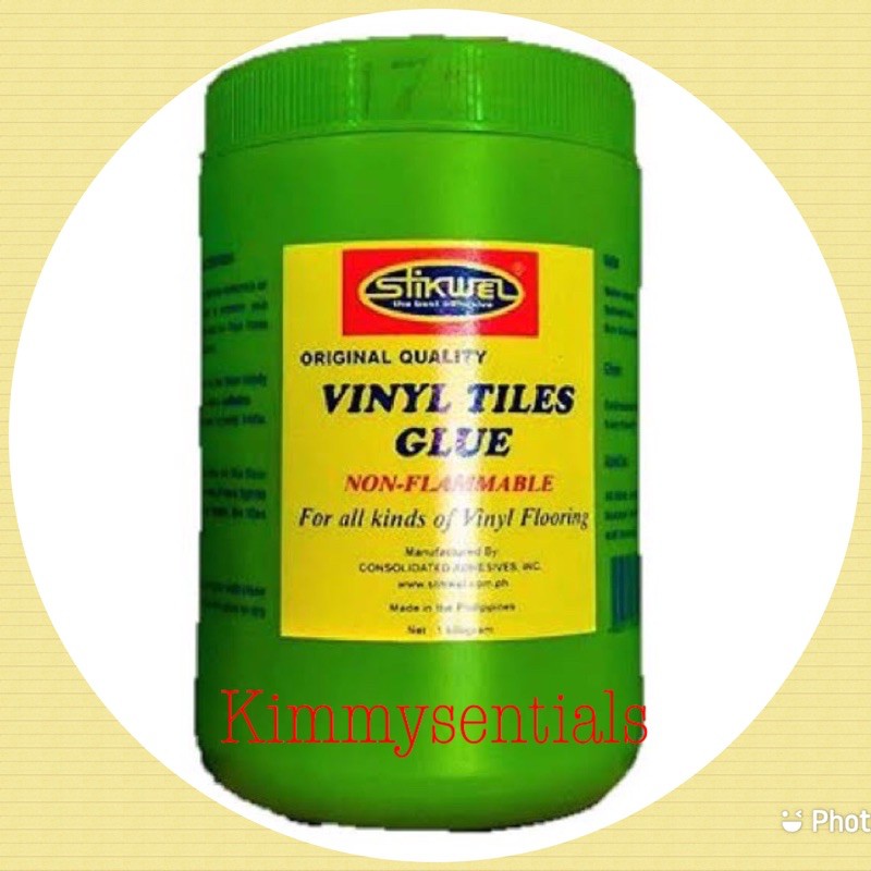 Stikwel Vinyl Tiles Glue 1 Kilo, What Glue To Use For Vinyl Flooring