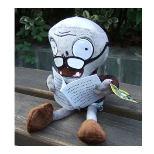 PLANTS vs. ZOMBIES Game Soft Plush Doll NEWSPAPER ZOMBIE Shopee