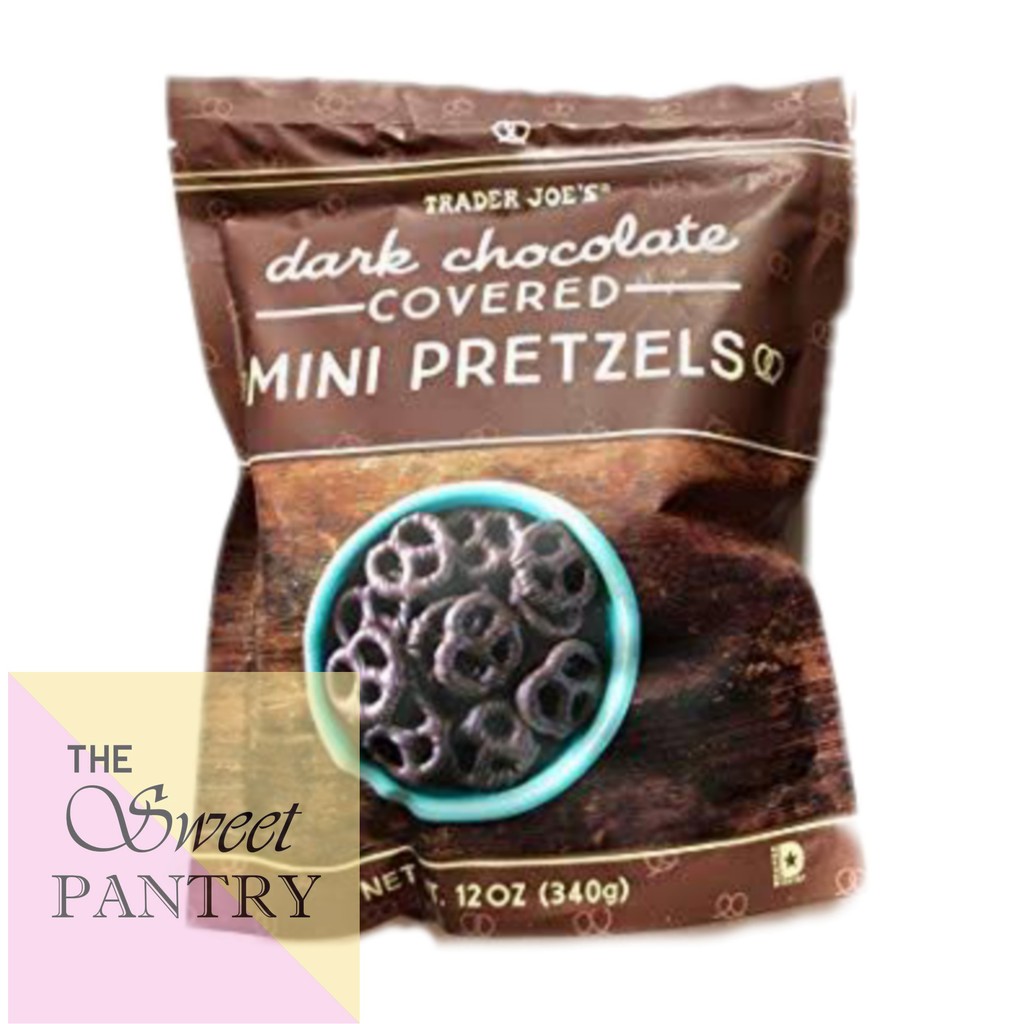Trader Joe's Dark Chocolate Covered Mini Pretzels Shopee Philippines