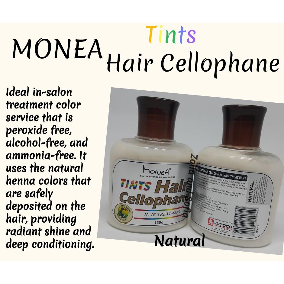 Monea Tints Hair Cellophane 130g Shopee Philippines
