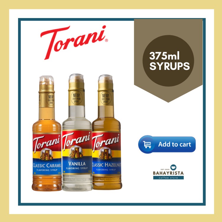 Torani BestSeller Syrups 375ml MANDALUYONG BRANCH Shopee Philippines