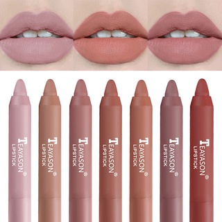 HW 12 Colors  Matte Velvet Lipstick Pen / Delicate Smooth Waterproof Non-stick Cup Lip Tint / Long Lasting Nude Lip Gloss Pencil / Lip Makeup Cosmetic