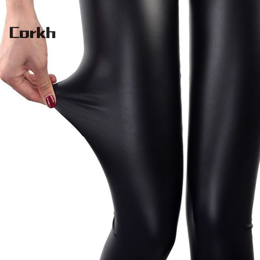 womens leather skinny pants