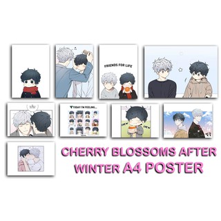 Webtoon Shop Cherry Blossom After The Winter Welcome Package Official Merchandise Shopee Philippines