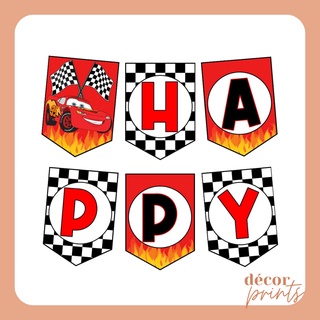 5pcs 4r hanging frames disney cars lightning mc queen shopee philippines